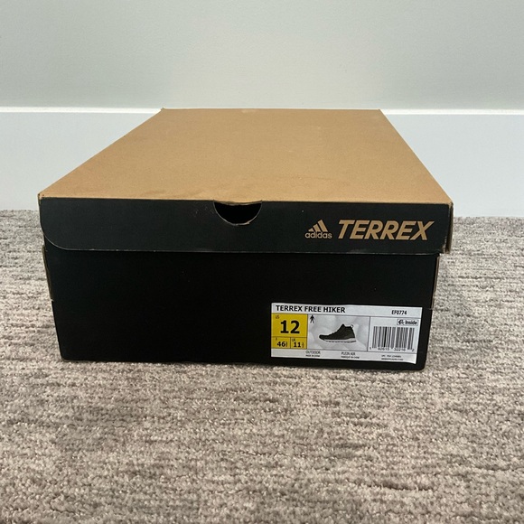 Size 12 - adidas Terrex Free Hiker Raw Khaki - Picture 6 of 6